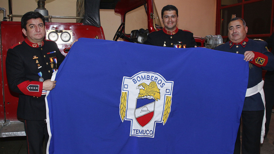 Cuarta Compañía de Bomberos Temuco culminó celebración de su 114º aniversario